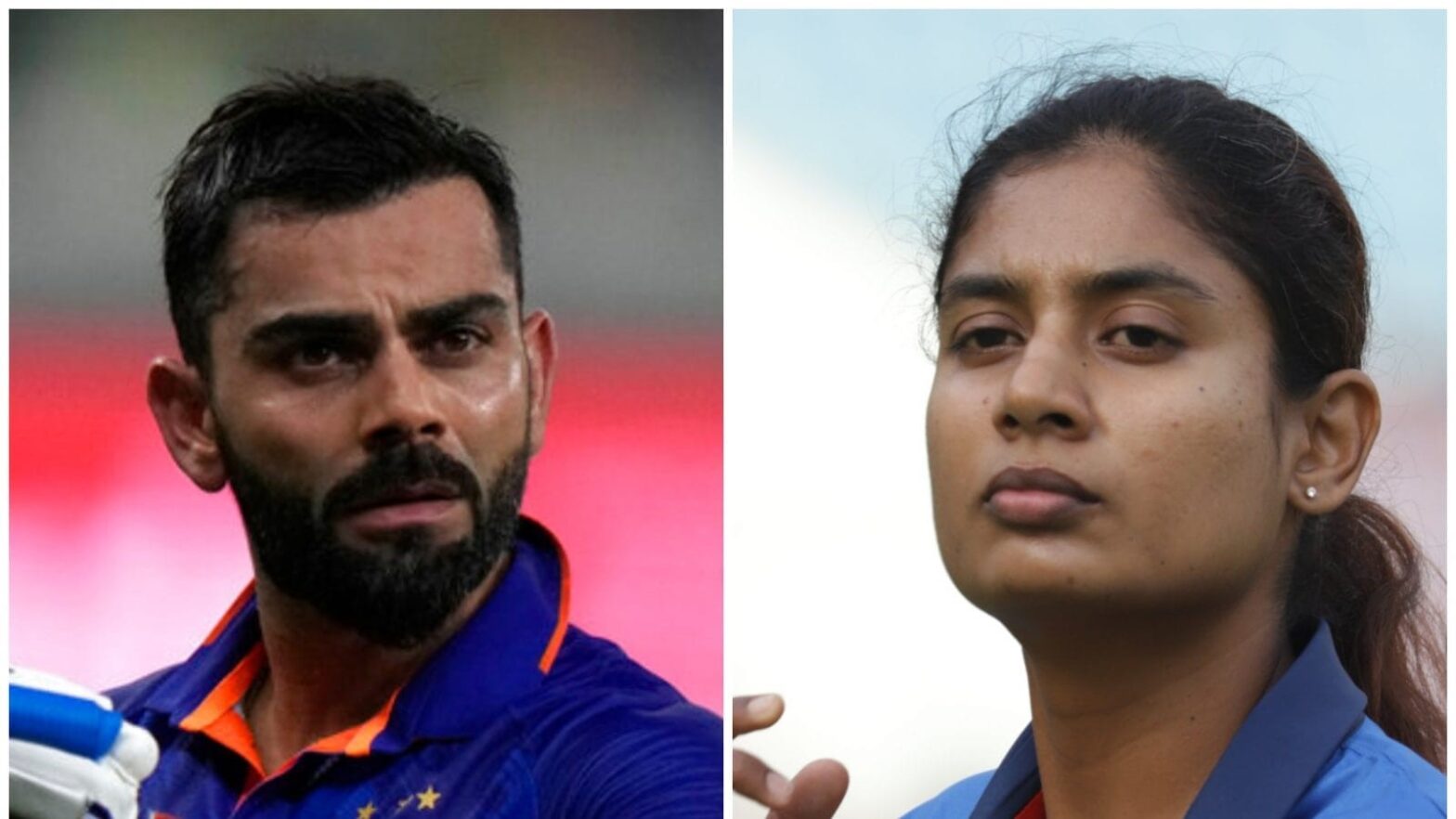 Virat Kohli and Mithali Raj