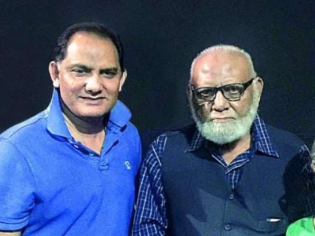 Mohammad Azharuddin's father Mohammad Azizuddin passed away