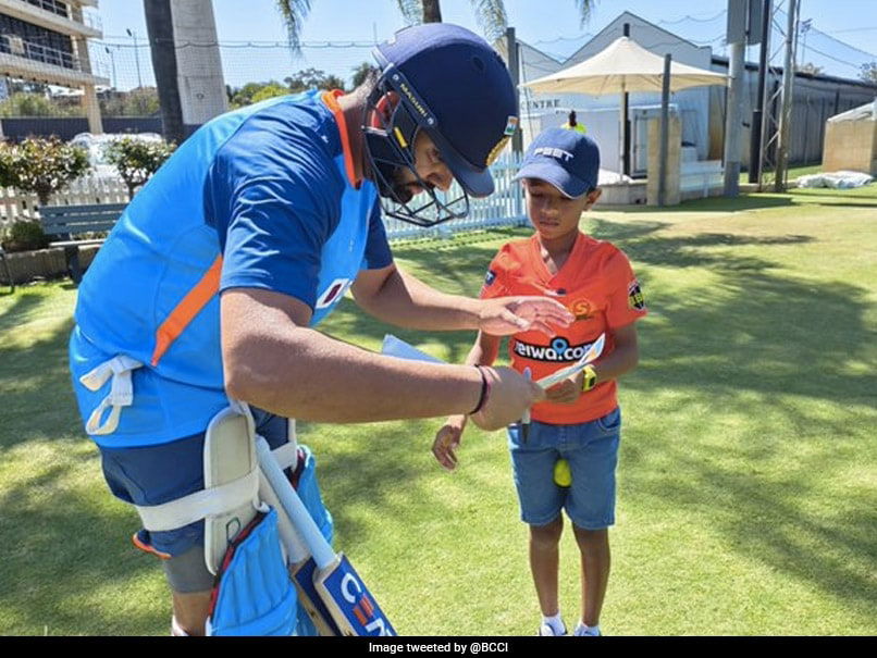 Rohit Sharma requested an 11-year-old to bowl at him.