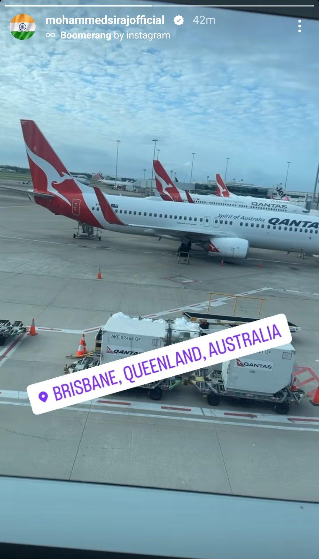 Mohammed Siraj Lands in Brisbane Ahead of T20I World Cup 