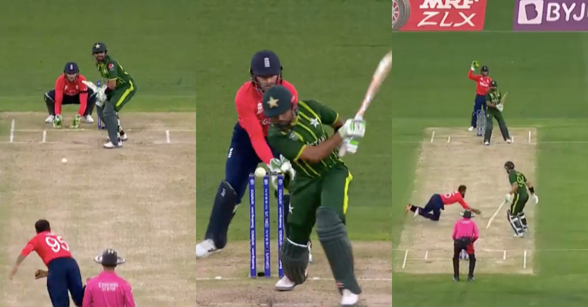 PAK vs ENG: Watch - Adil Rashid Takes A Brilliant Return Catch To Dismiss Babar Azam