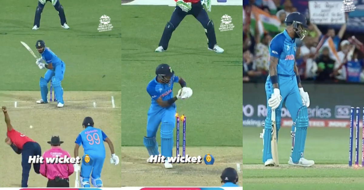 IND vs ENG: Watch - Hardik Pandya Gets Hit Wicket Out Against England