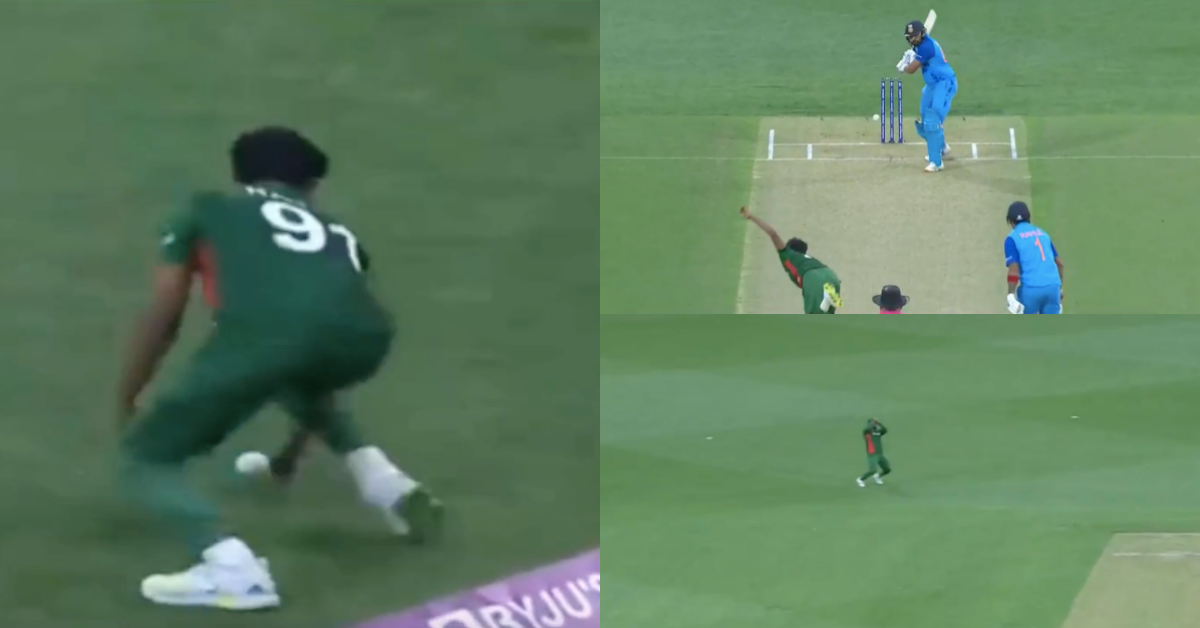 Watch: Hasan Mahmud Gets Rid Of Rohit Sharma After Dropping His Catch In IND vs BAN ICC T20 World Cup 2022 Game