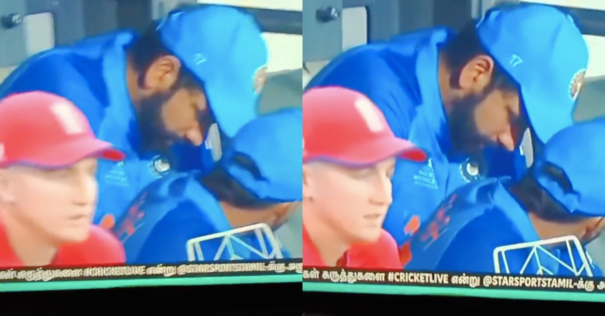 Watch: Rohit Sharma Breaks Down In Dugout After India's Semi-Final Defeat To England At Adelaide