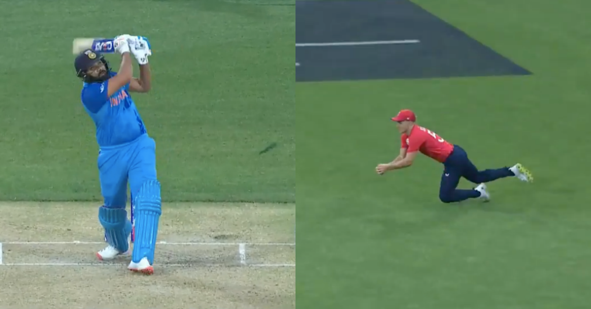 Watch: Sam Curran Takes An Incredible Catch To End Rohit Sharma's Scratchy Innings In World Cup Semi-final