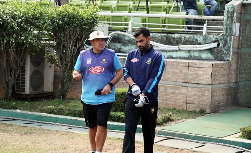 Tamim Iqbal and Russell Domingo. PC- Twitter
