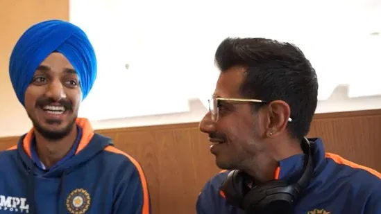 Arshdeeo Singh and Yuzvendra Chahal