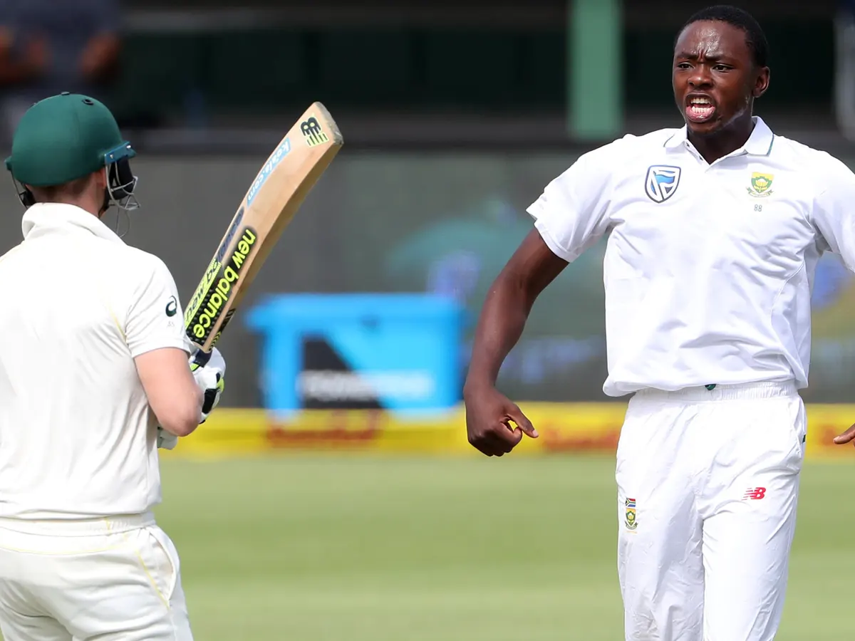 Steve Smith and Kagiso Rabada