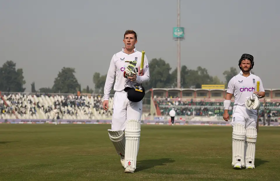Zack Crawley and Ben Duckett