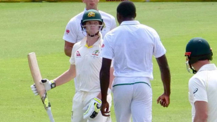 Steve Smith and Kagiso Rabada