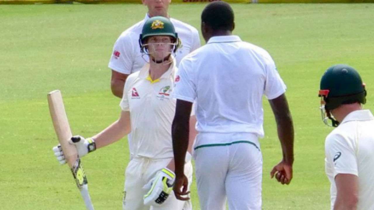 Steve Smith and Kagiso Rabada