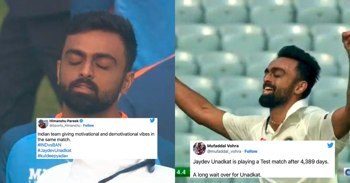 IND vs BAN: "A Long Wait Over For Unadkat": Twitter Reacts To Jaydev Unadkat Returns To India's Playing XI After 12 Years