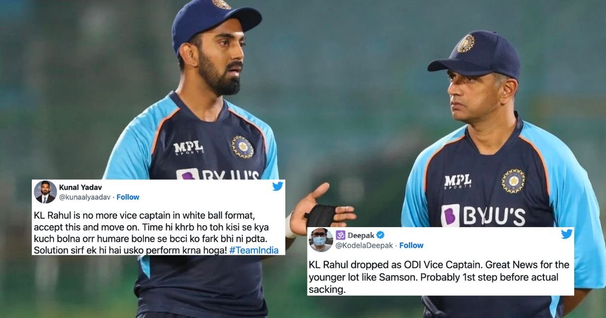 IND vs SL: "1st Step Before Actual Sacking"- Twitter Reacts As KL Rahul Gets Removed From Vice-captain Role