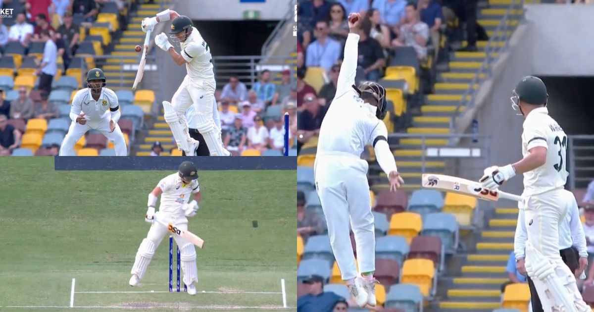 Khaya Zondo Catch David Warner