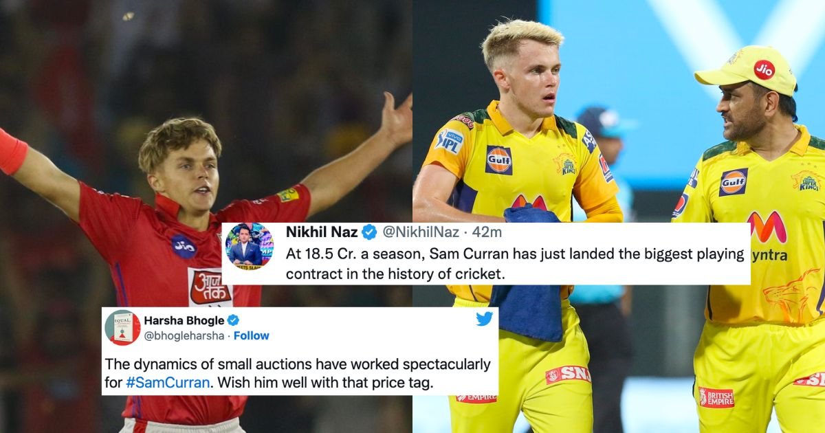 'Sam Curran To Skip IPL 2023 For Extra Classes?' Twitter Erupts As England All-Rounder Sam Curran Becomes The Costliest Player Ever In IPL Auction History