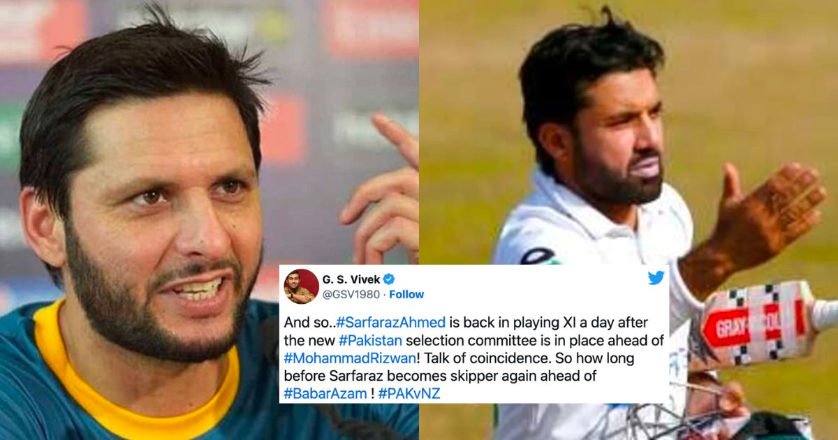 PAK vs NZ: "Shahid Afridi Dropped Mohammad Rizwan?"- Twitter Reacts As Pakistan Drops Their Vice Captain From Playing XI