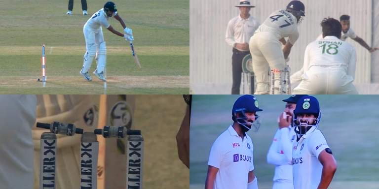 IND vs BAN: Watch - Shreyas Iyer Survives As Balls Don't Fall Off Stumps In 1st Test