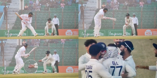 Watch: Shubman Gill Plucks A Blinder At Forward Short Leg, Virat Kohli Left In Disbelief