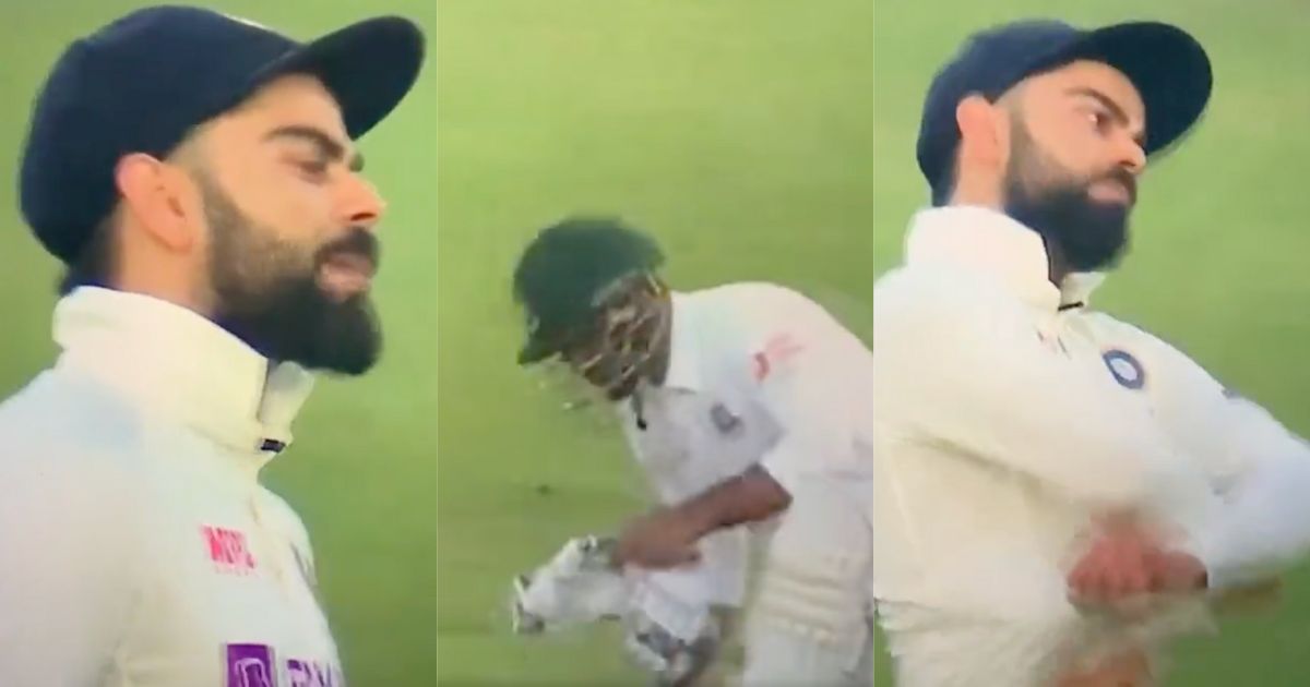 IND vs BAN: Watch- "Shirt Bhi Khol Le Apna": Virat Kohli Fumed At Najmul Shanto For Wasting Time Close To Day 2 Stumps