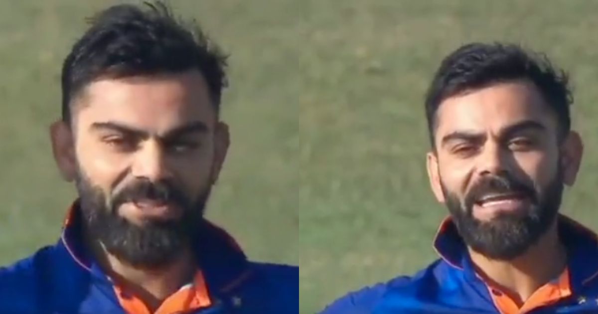 Watch Virat Kohli Drops The 'F-Bomb' After Scoring His 72nd International Century