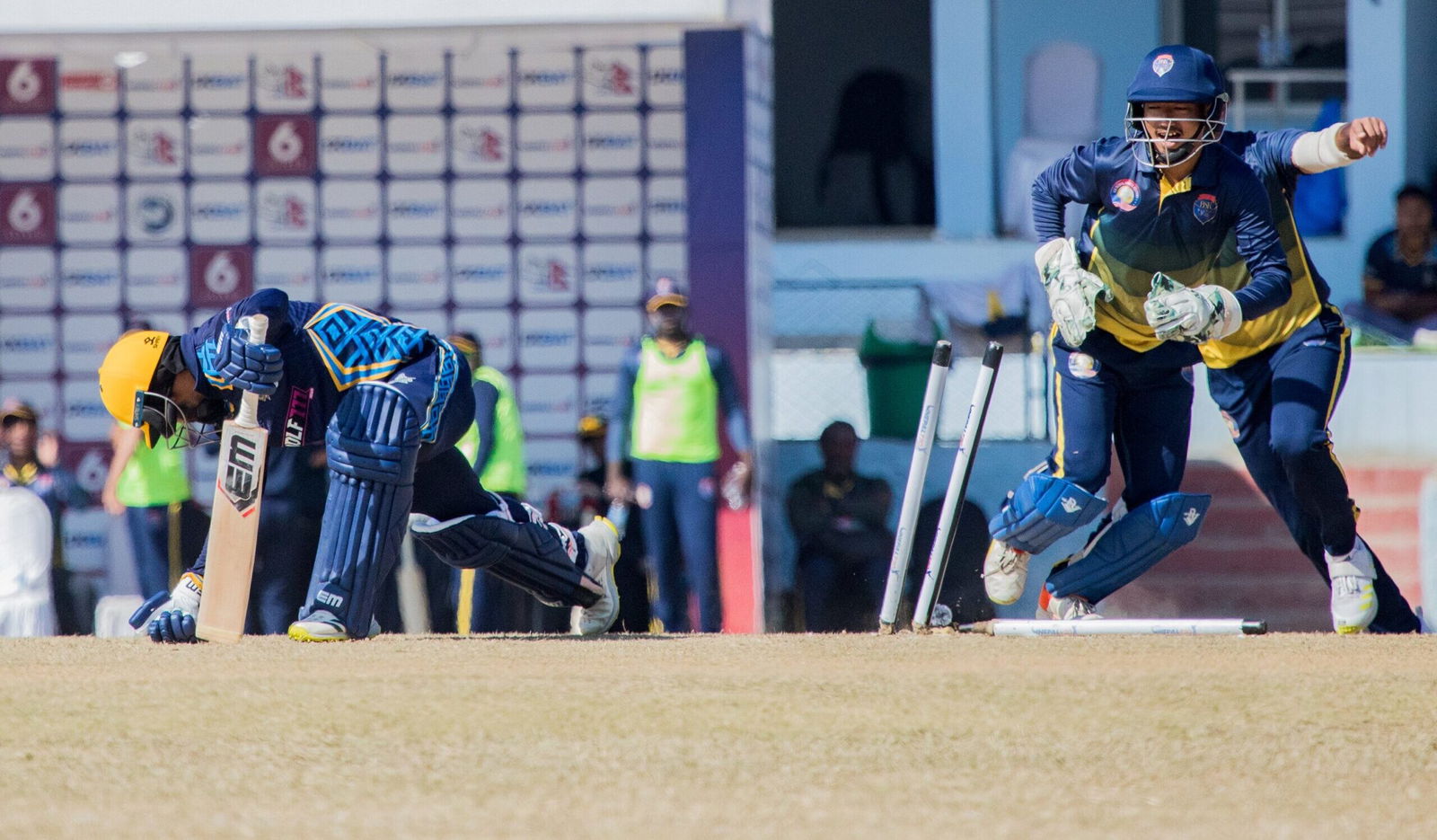 Lumbini All Stars vs Biratnagar Super Kings in Nepal T20 League (Credits: CAN/Twitter)