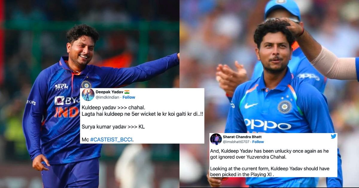 IND vs SL: "Wah Indian Selection Committee"- Twitter Reacts As Kuldeep Yadav Is Left Out Of Playing XI In The 1st ODI