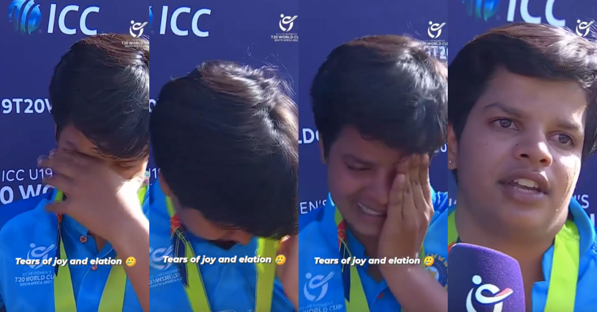 Watch: Captain Shafali Verma Breaks Into Tears Of Joy As India Win ...