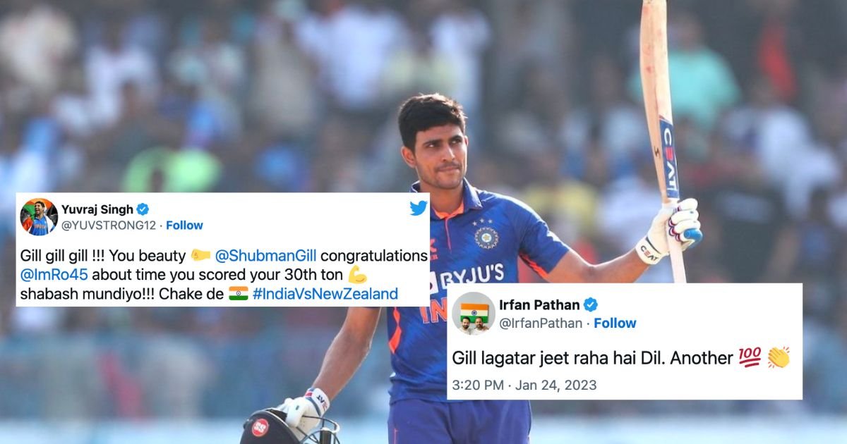 “New Beast Of World Cricket” – Twitter Erupts As Shubman Gill Smashes A Sensational Century vs New Zealand In Indore ODI