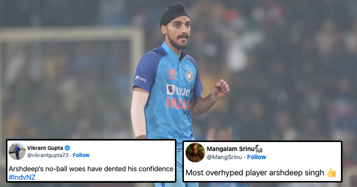 “Most Overhyped Player” – Twitter Slams Arshdeep Singh As He Bowls Awful 27-run 20th Over In Ranchi T20I vs New Zealand