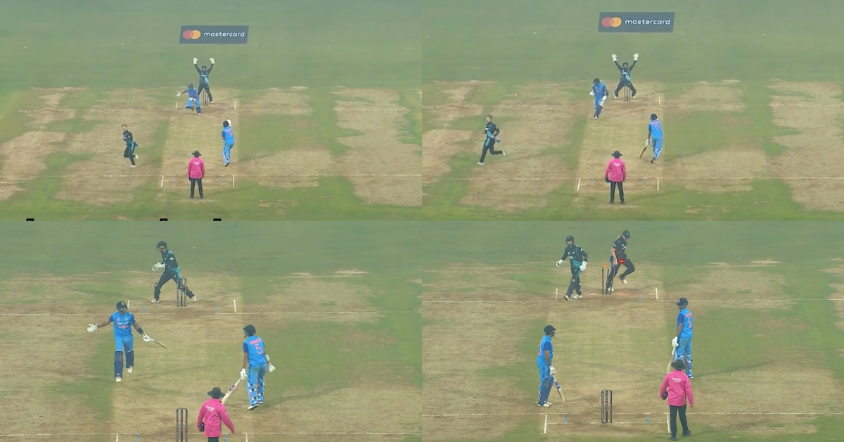 IND Vs NZ: Watch – Washington Sundar Gets Run Out After A Horrendous ...