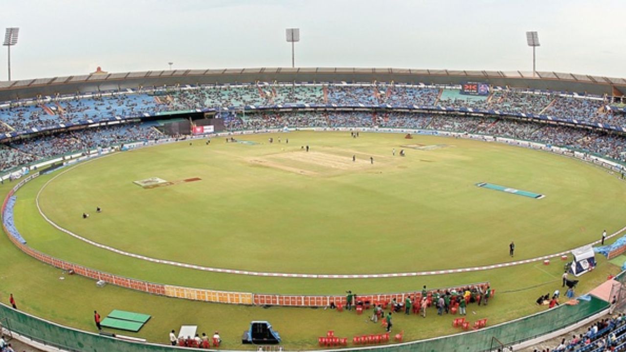 Shaheed Veer Narayan Singh International Cricket Stadium, Raipur. (PC-Twitter) 