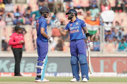 Shubman Gill-Virat Kohli Photo Credit: (BCCI)