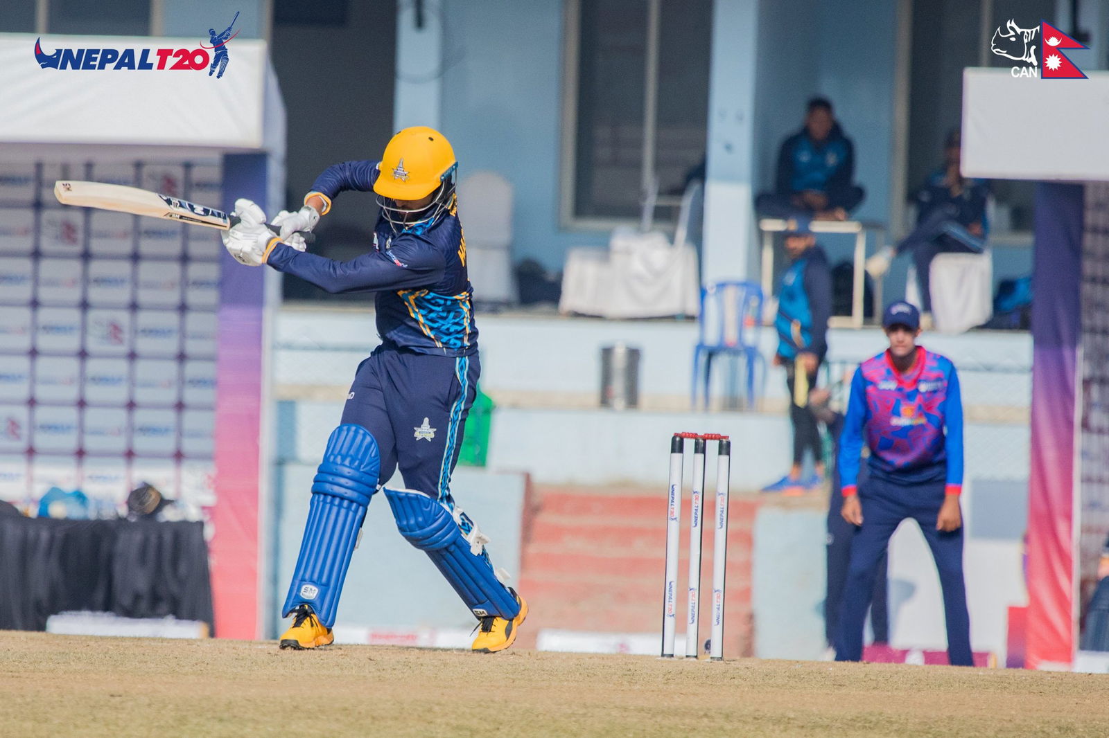 Harmeet Singh of Lumbini All Stars in Nepal T20 League 