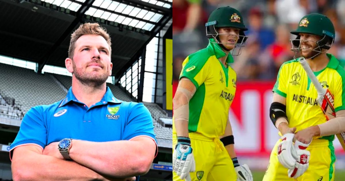Aaron Finch Steve Smith David Warner
