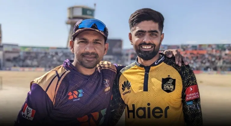 Babar Azam and Sarfaraz Ahmed