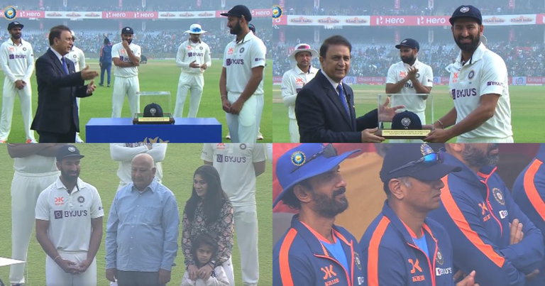 Cheteshwar Pujara Sunil Gavaskar