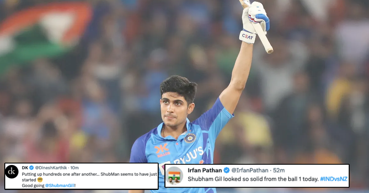 “Gill Is Kohli 2.0” – Twitter Impressed As Shubman Gill Slams A Fantabulous Hundred In Ahmedabad T20I vs New Zealand