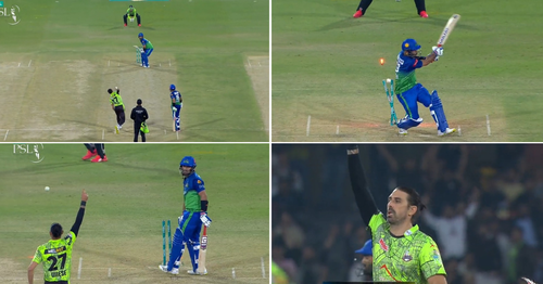PSL 2023 Final: Watch- David Wiese Foxes Usman Khan &amp; Thrashes His Stumps