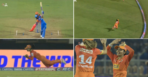 MI-W vs GUJ-W: Watch- Harleen Deol Takes A Stunner To Get Rid Of Harmanpreet Kaur In WPL 2023