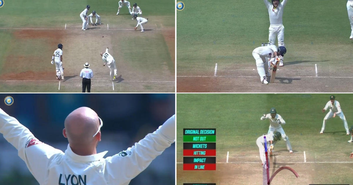 IND vs AUS: Watch - Nathan Lyon's Arm Ball Rips Through Ravindra Jadeja's Defence In Indore