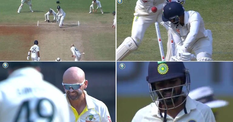 IND vs AUS: Watch - Nathan Lyon Castles KS Bharat For 3 In The 2nd Innings&nbsp;Of&nbsp;Indore&nbsp;Test