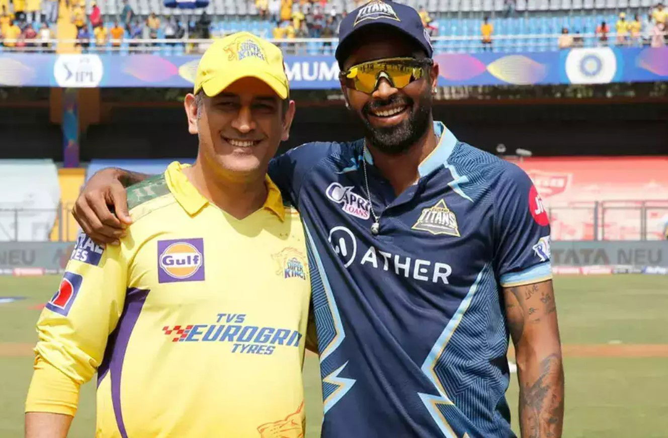 MS Dhoni and Hardik Pandya, IPL 2023 final,