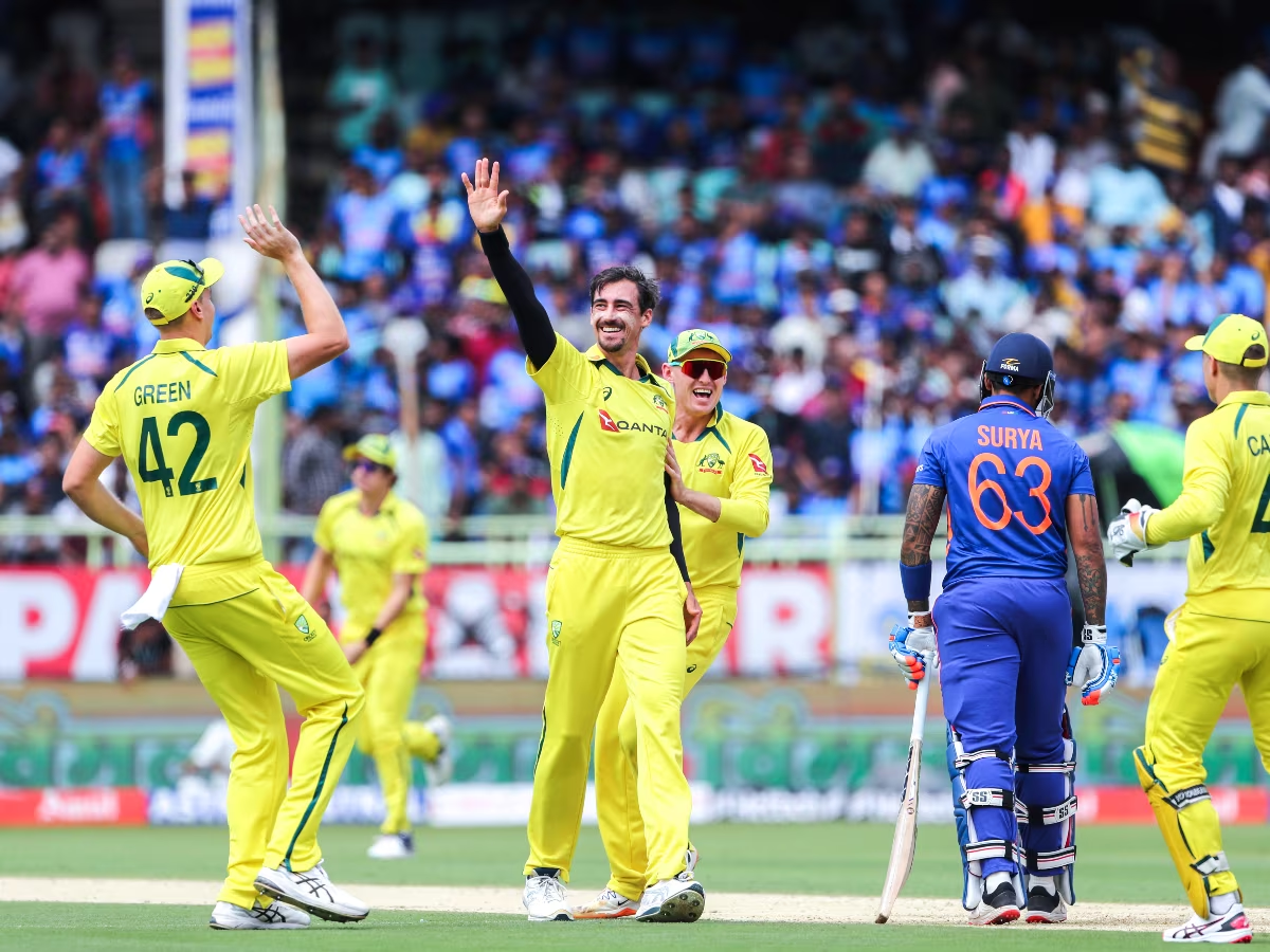 Mitchell Starc and Suryakumar Yadav