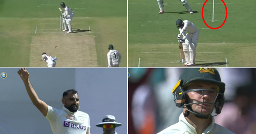 IND vs AUS: Watch – Mohammed Shami Castles Peter Handscomb With A Jaffa, Stumps Go&nbsp;For&nbsp;A&nbsp;Cartwheel