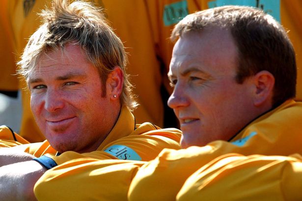 Shane Warne and Shaun Udal