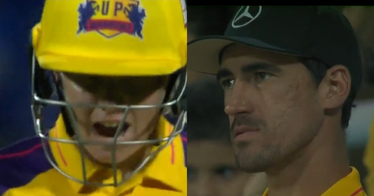 MI-W vs UP-W: Watch - Mitchell Starc Gets Disappointed As Wife Alyssa Healy Gets Dismissed For 11 On Her Birthday In WPL 2023 Eliminator