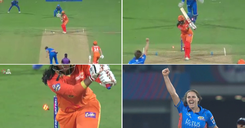 WPL 2023: Watch – Nat Sciver-Brunt Castles Sabbhineni&nbsp;Meghana