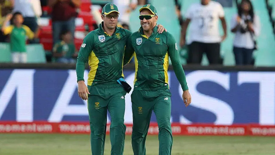 AB de Villiers and Faf du Plessis