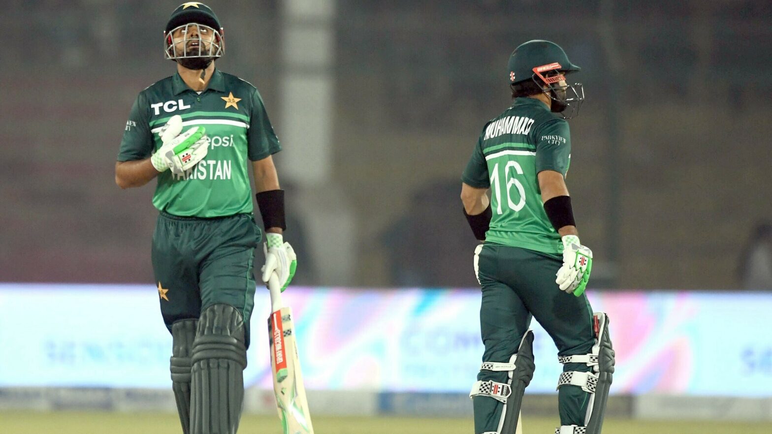 Babar Azam and Mohammad Rizwan