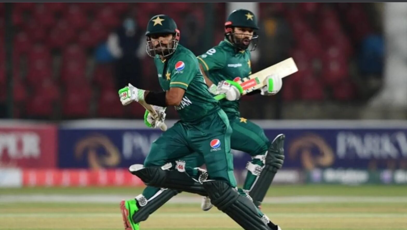 Babar Azam and Mohammad Rizwan